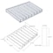 Azar Displays Clear 8 Compartment Divider Bin Cosmetic Tray with Tester Tray on Front and with Pushers, 2-Pack 225840-TESTER-8COMP-2PK - alternate 10